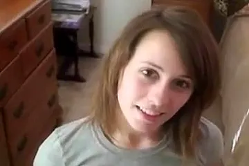 Accidental cum in mouth - free porn video
