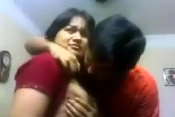 Indian Bhabi n Devar At Home Giving A Kiss & titties engulf - free porn video