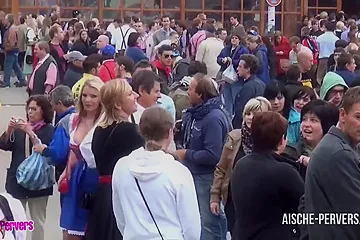 German Sluts At The Oktoberfest - free porn video