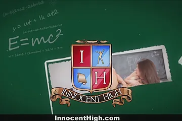 InnocentHigh - Pressured To Strip and Fuck Teacher - free porn video