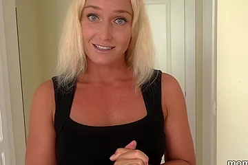 Step mom caught her Step son stealing her panties - free porn video