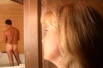 Bushy Italian Step mother - free porn video