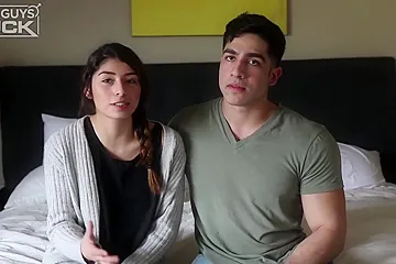 Diego Cruz and Vanessa Ortiz are about to fuck in front of the camera, just for fun - free porn video