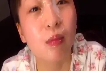 Splendid Asian Facial - free porn video