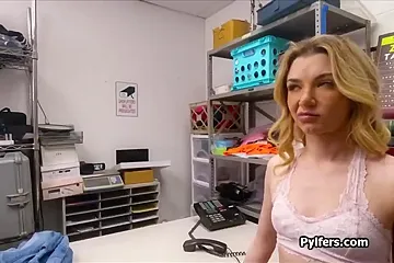 Flirtatious Freckled Petite Suspect Caught And Shagged - free porn video