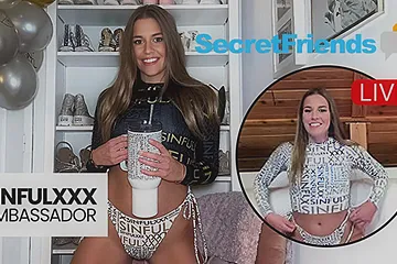 SinfulXXX Sensual Ambassador Eveline Dellai for SecretFriends - free porn video