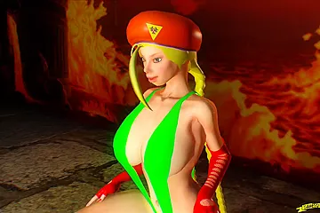 Cammy Fucking Hard (3d Porn Animation) Monster Cock 4k - free porn video