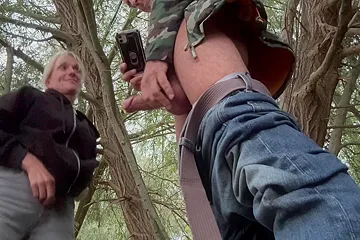 Blowjob In Public Park - Risky Sex They Saw Us As Passing - Amateur Real Couple - free porn video