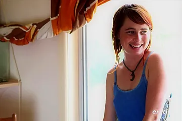 All Natural Ezmerelda Plays With Her Hairy Pussy - free porn video