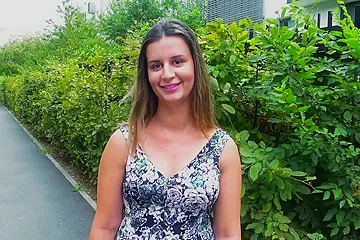 Three is better for Marina, 20 years old! - free porn video