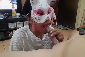 Making Me Cum In Her Mouth - free porn video