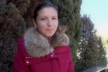 Gina Gerson In Duitse Scout Magere Tiener Opgepikt Voor Castin - free porn video
