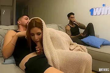 Branquinha Rabuda Fodendo Com O Marido E Seu Amigo - Menage E With Dupla Penetração And Matheus Castro - free porn video