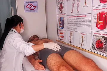 Erection In Front Of The Nurse - free porn video