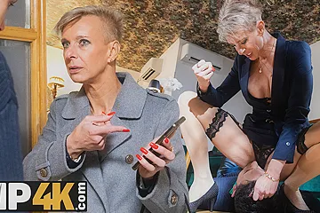 SHAME4K. Mature Czech Dame leads her friend’s offspring into real temptation - free porn video