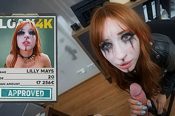 VIP4K. Goth nympho Lilly Mays is craving more cum - free porn video