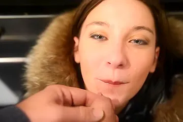 Sky High And Julie Skyhigh In Julie Sucks Cock In Moncler + Cumshot - free porn video