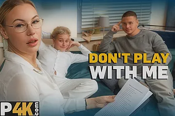 VIP4K. MILF teacher plays a game with 2 students - free porn video