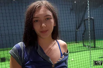 Alice Thunder - Indoor Batting Cages - Hesgotrizz - free porn video