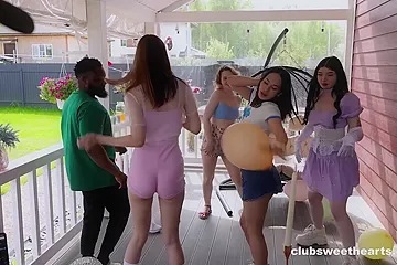 The Music Was SO GOOD we just Had to Fuck the DJ! at ClubSweethearts - free porn video