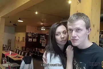 Ornella Morgen And Ornella Morgan - Another Submissive Cuckold Watches How His Slutty Gf - free porn video