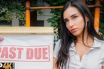 DEBT4k. Cumshot instead of money - free porn video