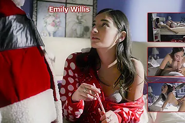 I will do anything to get me onto the good girl list Santa - free porn video