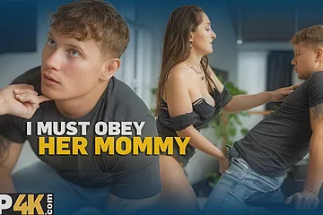 MOMMY4K. MILF is showing how to lick properly - free porn video