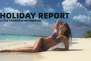 PORNLIFESTYLE Holiday Report from the Maldives - Little Caprice Dreams - free porn video