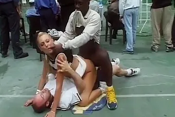 French Tennis Babe Double Ir Fucked In Threesome - Tony Carrera - free porn video