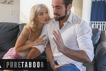 PURE TABOO Petite Blonde Emma Rosie TRICKED Into Fucking Her Cheating Boyfriend s Stepdad - free porn video