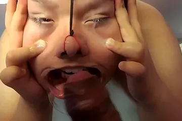 The Cock In The Face And The Cum In The Eyes - free porn video
