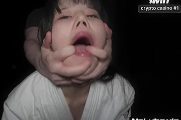 Big In Japan - 3 Guys Feast On Asian Teen - free porn video