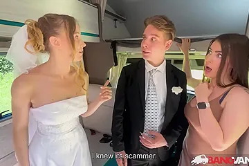 Bride Polly Youngs Fucked By Stranger Right At Her Wedding - free porn video