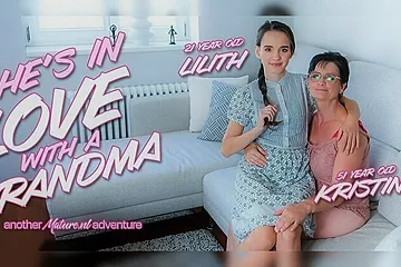 Kristina C - Lilith Grandma Kristina Has A Sexaffair With Hot Teen Lilith And Both Of Their Pussies Get Licked And More - free porn video