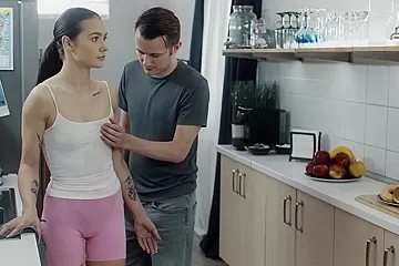 Time Freeze Brunette Small Tits With Matty Mila Perez - free porn video