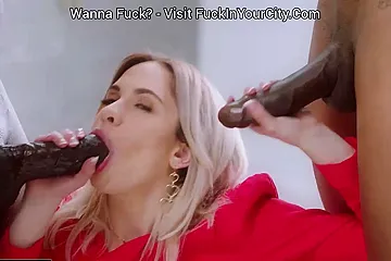 BBC chocolate for a white girl on Valentine s day - free porn video