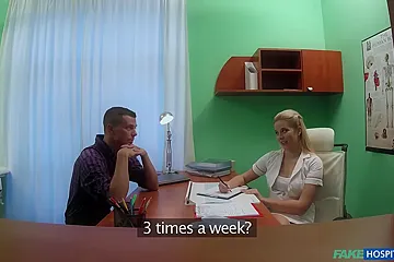 Nikky Dream And Ricky Rascal - Nurse Offer Her Sweet Pussy To Help With Sperm Sample - free porn video